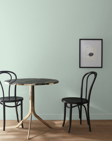 Painted wall with Blue Grass CC-640