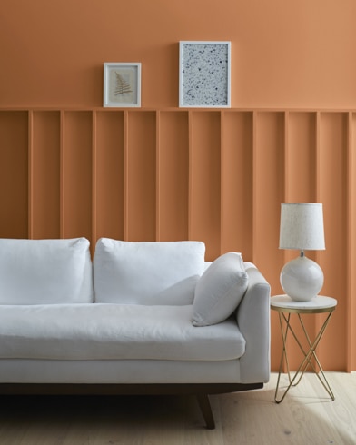 Painted wall with Fire Glow CSP-1095