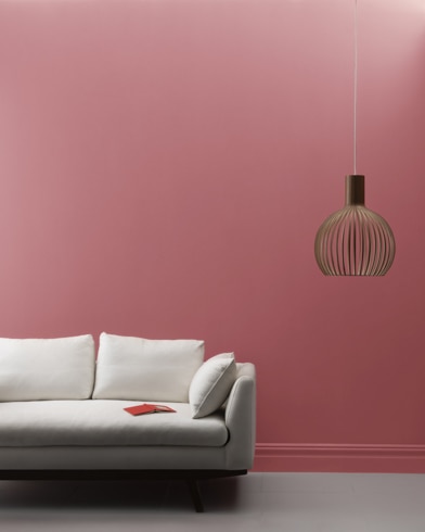 Painted wall with Raspberry Glac√© CSP-430