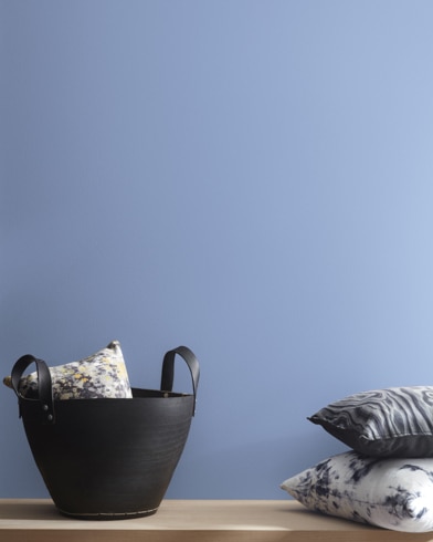 Painted wall with Pressed Violet CSP-520