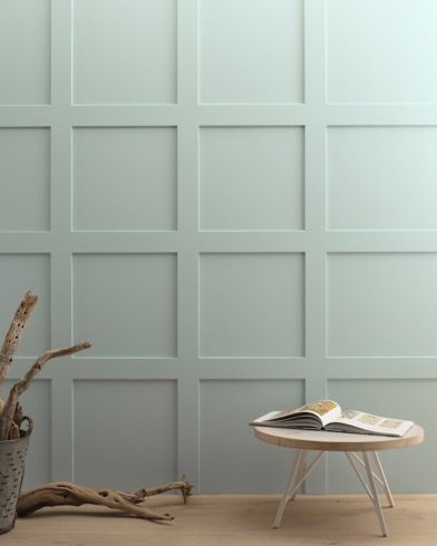 Painted wall with Sylvan Mist CSP-740