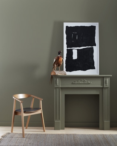 Painted wall with Rooftop Garden CSP-765