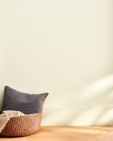 Painted wall with Parish White CW-15