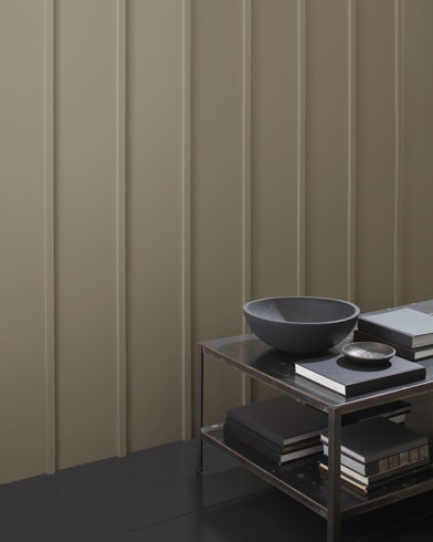 Painted walls with Cromwell Gray HC-103