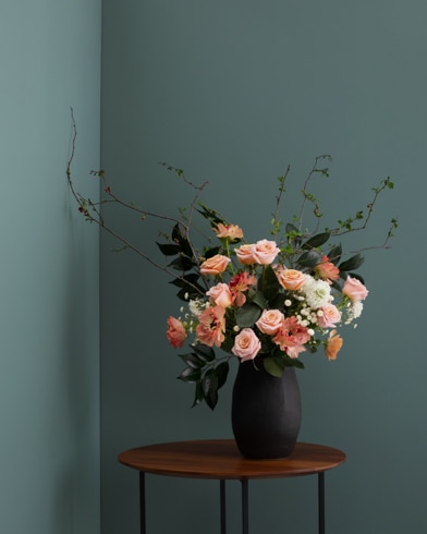 Painted wall with Knoxville Gray HC-160