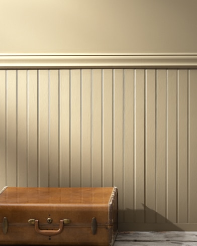 Painted walls with Powell Buff HC-35