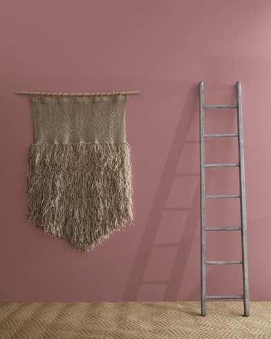 Painted wall with Somerville Red HC-62