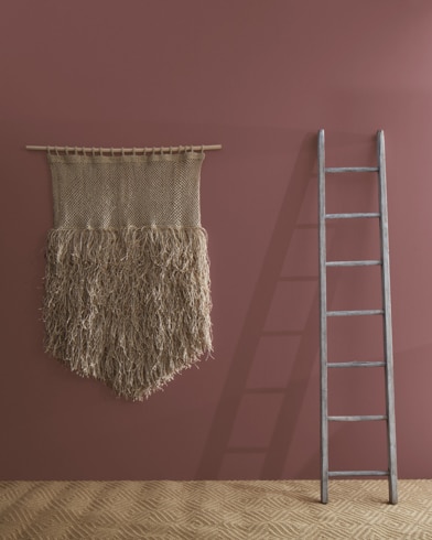 Painted wall with Hodley Red HC-65