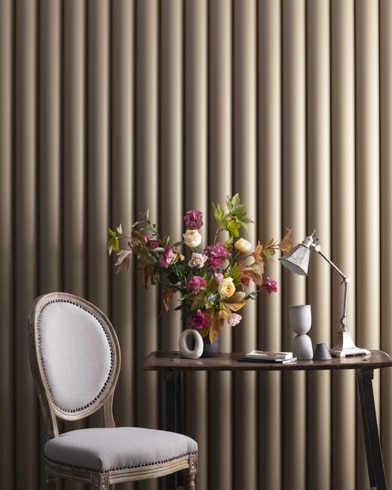 Painted walls with Alexandria Beige HC-77