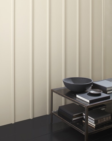 Painted walls with Elmira White HC-84