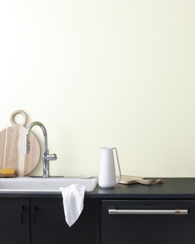 Painted wall with Cotton Balls OC-122