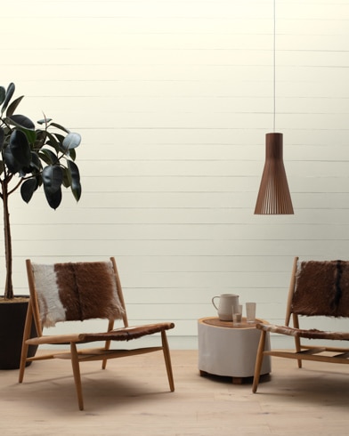 Painted wall with Ancient Ivory OC-133