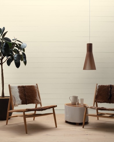 Painted wall with Lancaster White OC-144