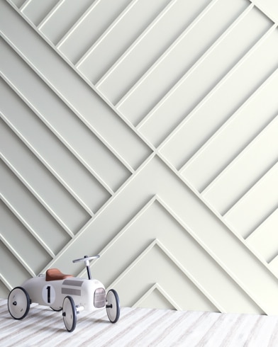 Painted wall with Winter White OC-21